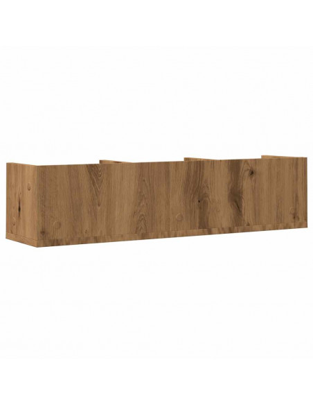 Mensola a Muro CD Artigianale 75x18x18 cm Legno Multistrato