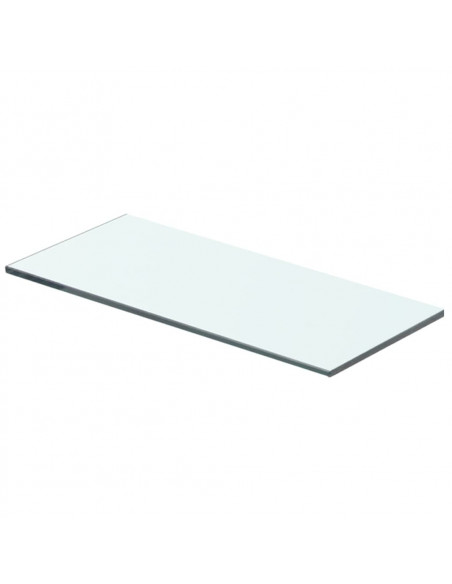 Mensola in Vetro Trasparente 40x12 cm