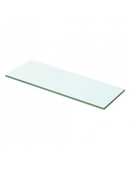 Mensola in Vetro Trasparente 50x12 cm