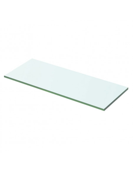 Mensola in Vetro Trasparente 50x15 cm