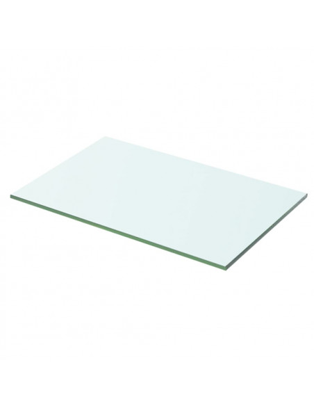 Mensola in Vetro Trasparente 50x25 cm