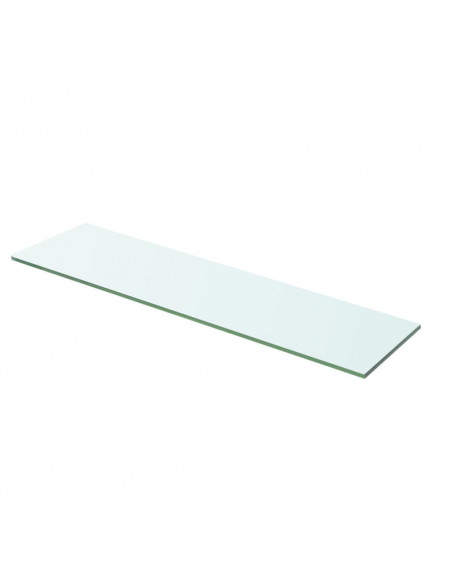 Mensola in Vetro Trasparente 60x12 cm