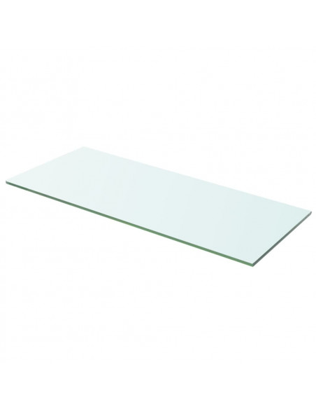 Mensola in Vetro Trasparente 60x20 cm