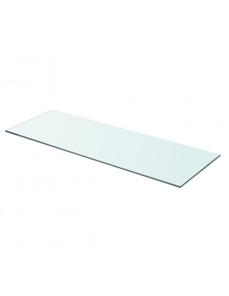 Mensola in Vetro Trasparente 70x25 cm
