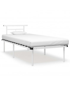 Giroletto Bianco in Metallo 90x200 cm 2