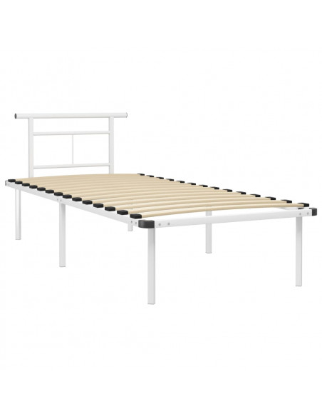 Giroletto Bianco in Metallo 90x200 cm