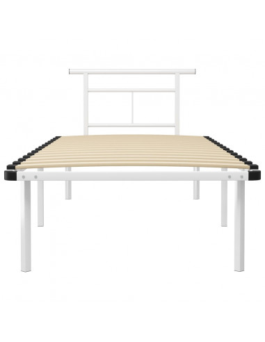 Giroletto Bianco in Metallo 90x200 cm