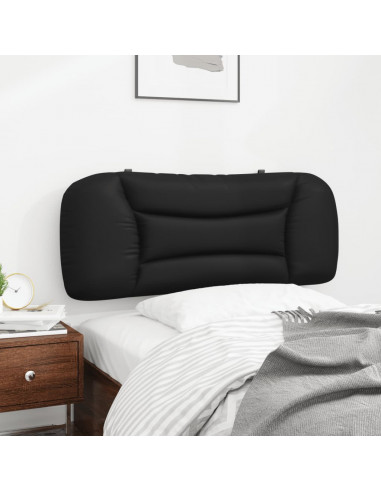 Cuscino Testiera Nero 100 cm in Similpelle