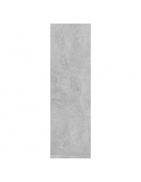 Mensole a Muro 2pz Grigio Cemento 50x15x50cm Legno Multistrato