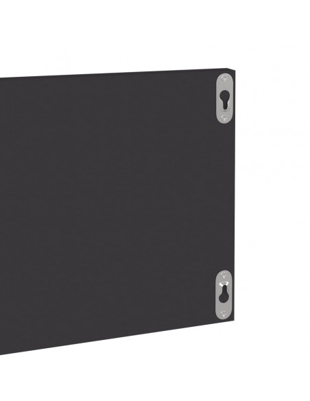 Mensole a Muro 4 pz Grigie 80x11,5x18 cm in Legno Multistrato