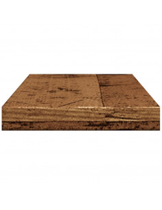 Mensole a Parete 4 pz Legno Antico 40x10x1,5 cm in Truciolato