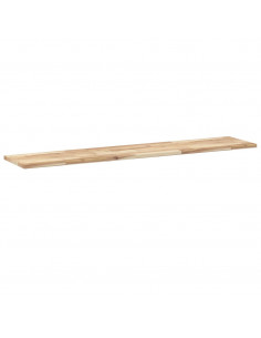 Mensole da Parete 2 pz 160x30x2 cm Legno Acacia Non Trattato