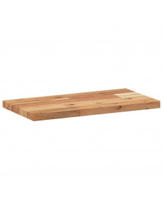 Mensole da Parete 2 pz 40x20x2 cm Legno Acacia Rifinito a Olio