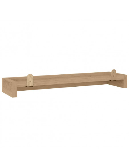 Mensole da Parete 2 pz 60x15x6 cm in Legno Massello di Teak