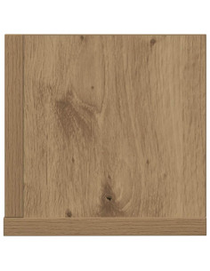 Mensole da Parete 2 pz Artigianale 75x16,5x16,5cm in Truciolato