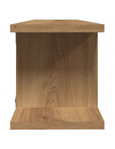 Mensole da Parete 2 pz Artigianale 90x18x20 cm in Truciolato