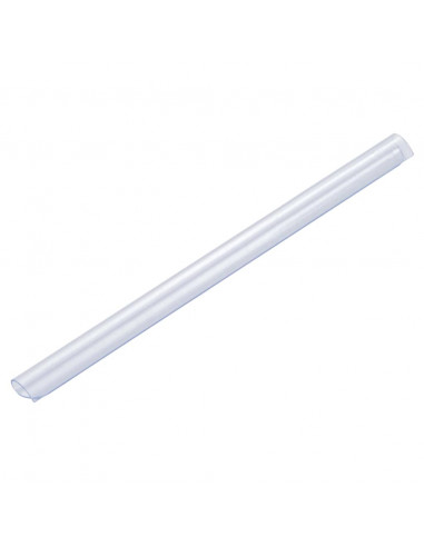 Clip per Strisce Recinzioni 100 pz in PVC Trasparente