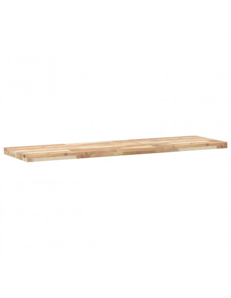 Mensole da Parete 3 pz 120x40x4 cm Legno Acacia Non Trattato