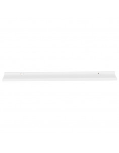 Mensole da Parete 4 pz Bianche 115x9x3 cm