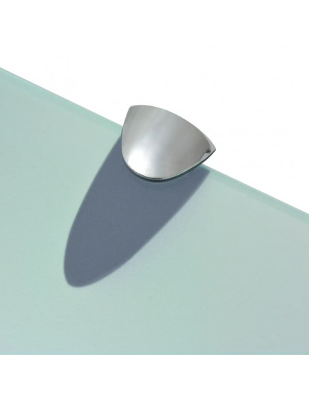 Mensole Galleggianti 2 pz in Vetro 30x10 cm 8 mm