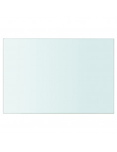 Mensole in Vetro Trasparente 2 pz 20x25 cm