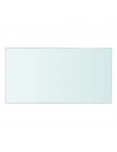 Mensole in Vetro Trasparente 2 pz 30x12cm