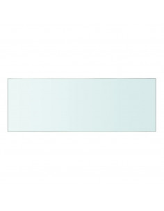 Mensole in Vetro Trasparente 2 pz 40x12 cm