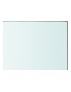 Mensole in Vetro Trasparente 2 pz 40x30 cm