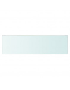 Mensole in Vetro Trasparente 2 pz 70x20 cm