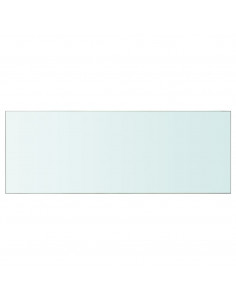 Mensole in Vetro Trasparente 2 pz 80x30 cm