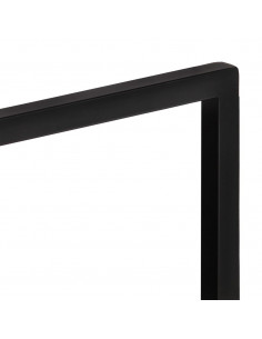 Mensole Parete 2pz 60x25x35 cm Legno Massello Acacia e Acciaio