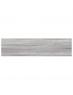 Mensole Parete 4pz Grigio Sonoma 40x10x1,5cm Legno Multistrato
