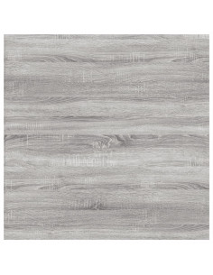 Mensole Parete 4pz Grigio Sonoma 40x40x1,5cm Legno Multistrato