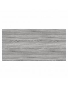 Mensole Parete 4pz Grigio Sonoma 80x40x1,5cm Legno Multistrato