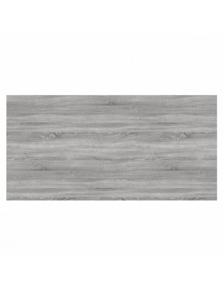 Mensole Parete 4pz Grigio Sonoma 80x40x1,5cm Legno Multistrato