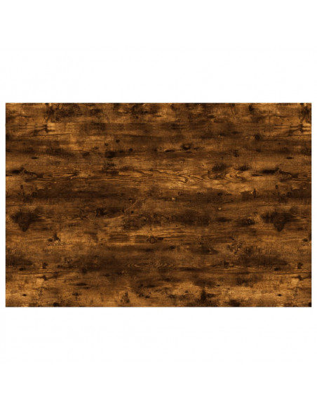 Mensole Parete 4pz Rovere Fumo 60x40x1,5 cm Legno Multistrato
