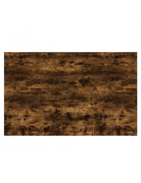 Mensole Parete 4pz Rovere Fumo 80x50x1,5 cm Legno Multistrato