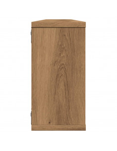 Mensole Parete a Cubo 4 pz Artigianale 100x15x30 cm Truciolato