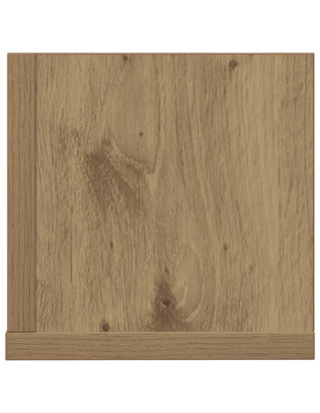 Mensole da Parete 2 pz Artigianale 100x16,5x16,5 cm Truciolato