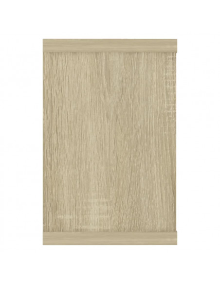 Mensole Parete a Cubo 6pz Rovere Sonoma 60x15x23 cm Multistrato