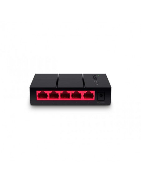 Mercusys MS105G switch di rete Gigabit Ethernet (10/100/1000) Nero