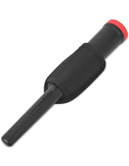 Metal Detector Localizzatore Nero e Rosso