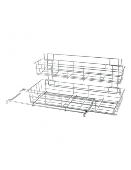 Metaltex Organizer per Lavello a 2 Livelli Limpio