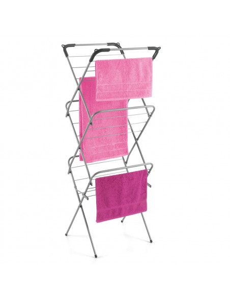 Metaltex Stendibiancheria a 3 Livelli Tec Concerto Slim 9,5 m