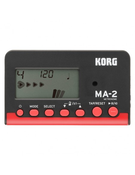 Metronomo Korg TUMA2BK Ma 2 Bkrd Nero Nero