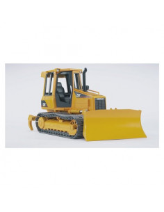 Mezzo cantiere Bruder 2443 CAT Ruspa con Cingoli