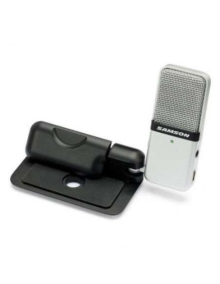 Microfono USB Samson SAGOMIC Go Mic Silver e Black Silver e Black