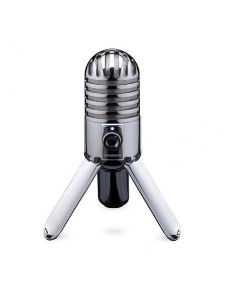 Microfono USB Samson SAMTR Meteor Mic Chrome Chrome