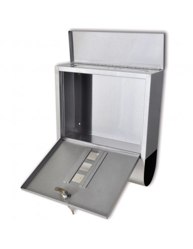 Casetta della posta in acciaio inossidabile 31 x 10,5 x 33,5 cm