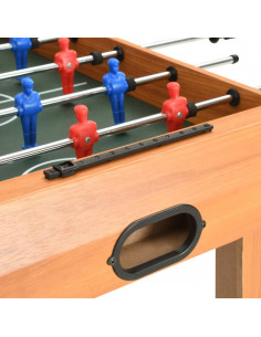 Mini Calcio Balilla 69x37x62 cm Acero